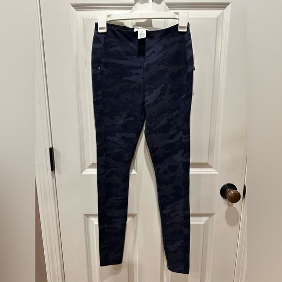 For The Republic XS jeggings leggings pants camo blue - Picture 1 of 5